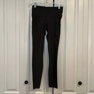 Grey lululemon fast and free size 4 leggings